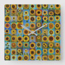 Search for sunflower clocks Beautiful