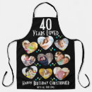 Search for 40th birthday aprons Fortieth