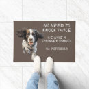 Search for funny dog doormats Humor