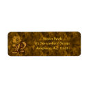 Search for letter n return address labels Elegant