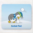 Search for cartoon penguin mouse mats Snow
