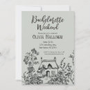 Search for vintage hen party invitations Whimsical