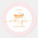 Search for cutie pie stickers Baby shower