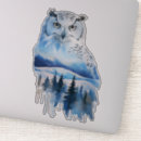 Search for snowy owls stickers Animals