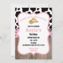 Search for cow print party invitations Western
