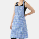 Search for chequered aprons Blue