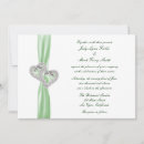 Search for lime wedding invitations Heart