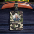 Search for military luggage tags Camouflage