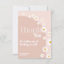 Search for daisy thank you cards Wild one