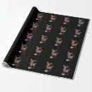 Search for vintage reindeer wrapping paper Merry christmas