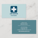 Search for medical symbols business cards Paramedic