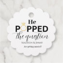 Search for engagement party favour tags Simple