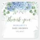 Search for blue hydrangea stickers Baby shower