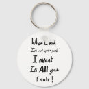 Search for funny slogan key rings Humour