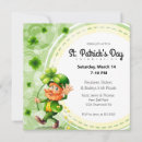 Search for gold coin invitations Leprechaun