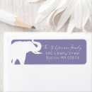 Search for purple lover return address labels Animal