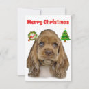Search for cocker spaniel christmas cards Animals