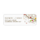 Search for winter bird return address labels Rustic