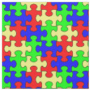 Search for puzzle fabric Asperger