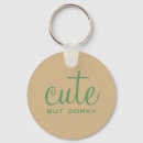 Search for geek rounded key rings For her