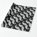 Search for mustache wrapping paper Birthday