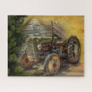 Search for vintage tractor puzzles Rustic