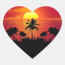 Search for sunset silhouette stickers Beach