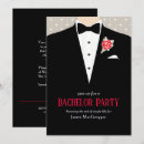 Search for tuxedo stag party invitations Suit