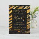 Search for gold stripes invitations Dots