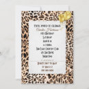 Search for leopard pattern invitations Wildlife