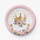 Search for princess crown plates Gold