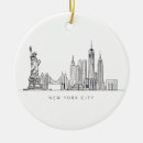 Search for brooklyn christmas tree decorations Manhattan skyline