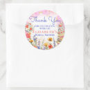 Search for tea party thank you stickers Watercolor