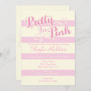 Search for pretty baby girl shower invitations Typography