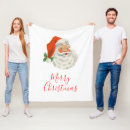 Search for old fashioned christmas blankets Santa claus