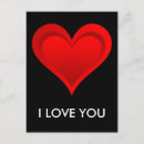 Search for red love postcards Heart