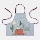 Search for kids camp aprons Peanuts