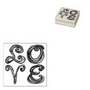 Search for word rubber stamps Font