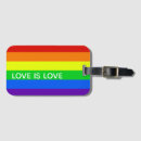 Search for gay luggage tags Love is love