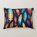 Search for feathers pattern cushions Colourful