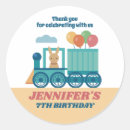 Search for cute train stickers Kids birthday party