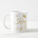 Search for funny 65th birthday mugs 65 years old
