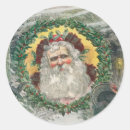 Search for santa claus face stickers Snow