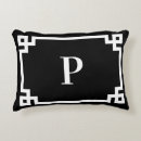 Search for black and white greek key cushions Contemporary