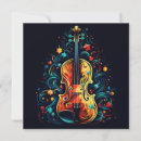 Search for music lovers christmas cards Violin