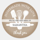 Search for homemade by you stickers Kraft paper