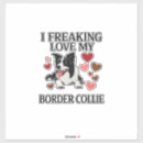 Search for collie border stickers Wolf