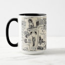 Search for vintage newspaper mugs Retro