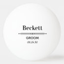 Search for party favors ping pong equipment Groom