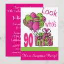 Search for surprise 90th birthday invitations Milestone